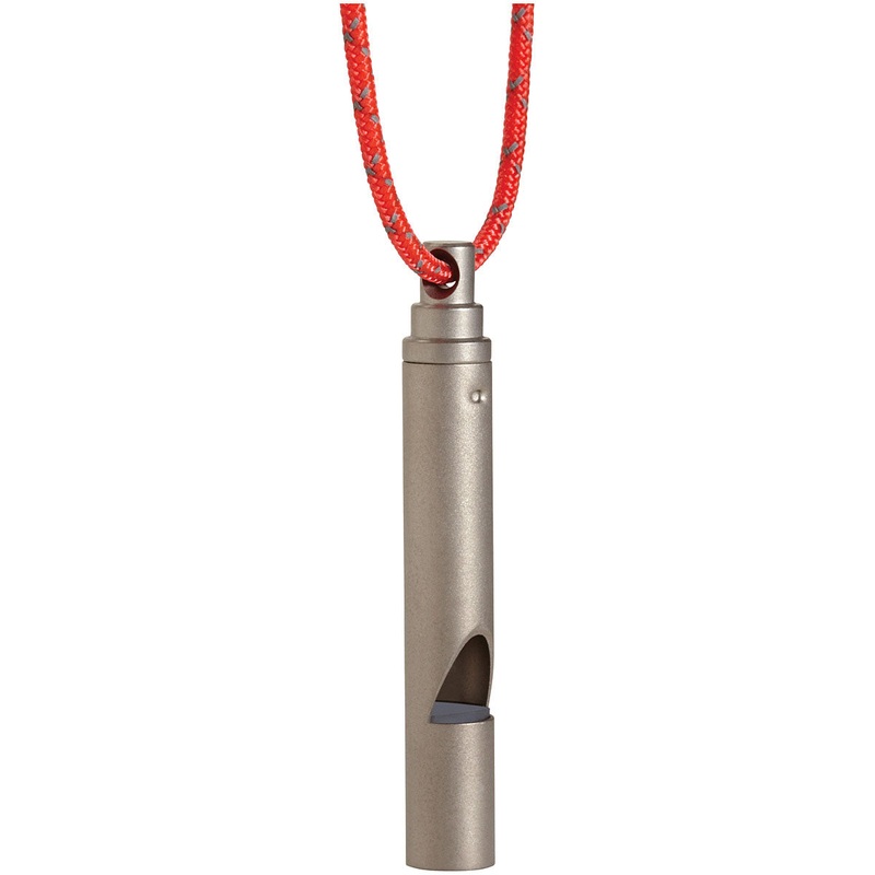 Vargo Titanium Emergency Whistle – Lightweight and Loud for Safety