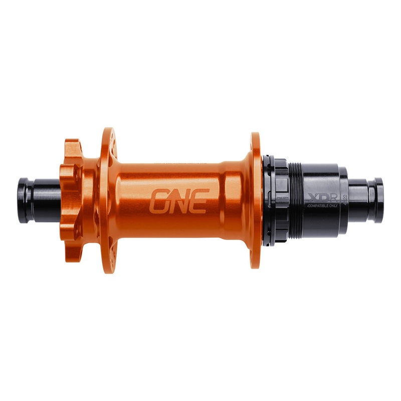 OneUp Components Rear Hub, 148 x 12, 6 Bolt, 32H, Orange