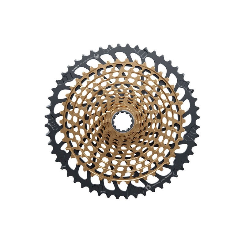 SRAM XX1  Eagle XG-1299 12 Spd MTB Cassette – Gold Gold 10-52t XD