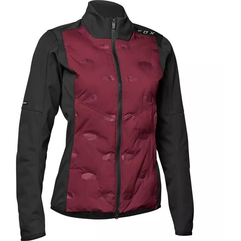 Fox Racing Windbloc Fire Cycling Jacket – Womens – Dark Maroon Dark Maroon X-Small