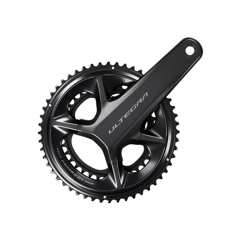 Shimano Ultegra R8100 12 Spd Road Crankset Black 165mm – 50-34t No BB