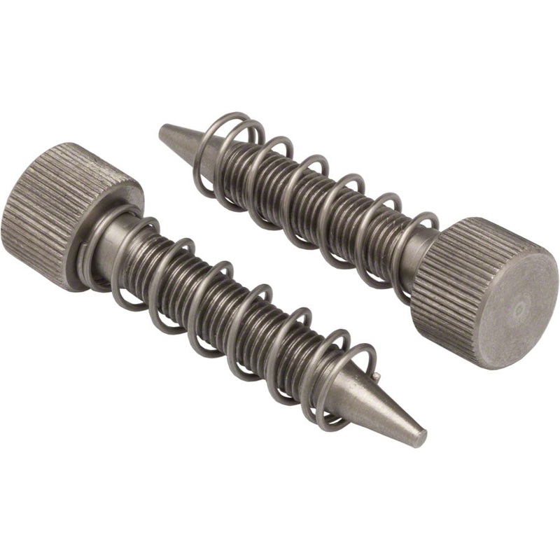 Surly Trailer Hitch Axle Hook Thumbscrews and Springs Pair