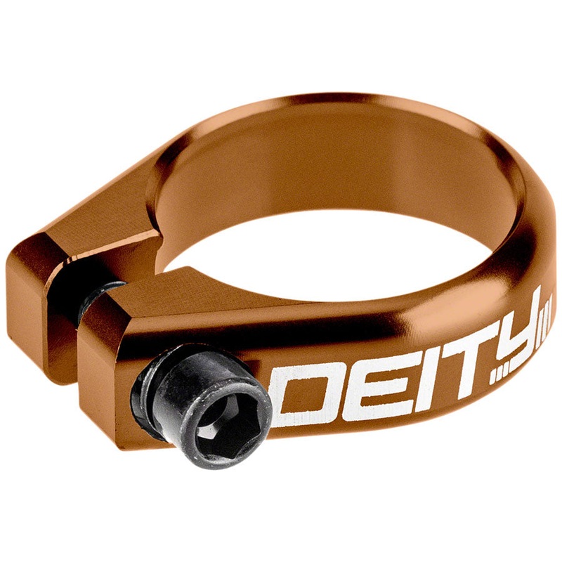Deity Components Circuit Seatpost Clamp – Bronze Bronze 31.8mm