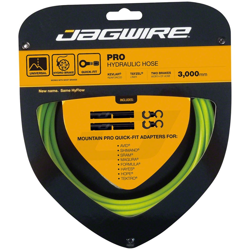 Jagwire Mountain Pro Disc Brake Hydraulic Hose 3000mm, Organic Green