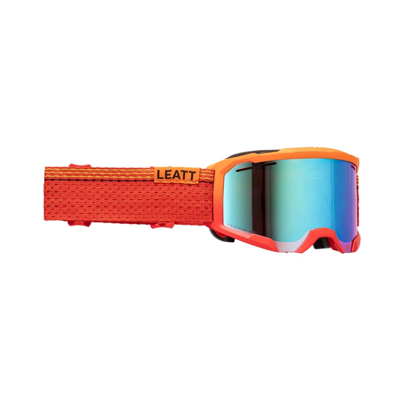 Leatt Velocity 4.0 X-Flow Iriz MTB Goggle – Red-Blue – 2024 Red – Blue