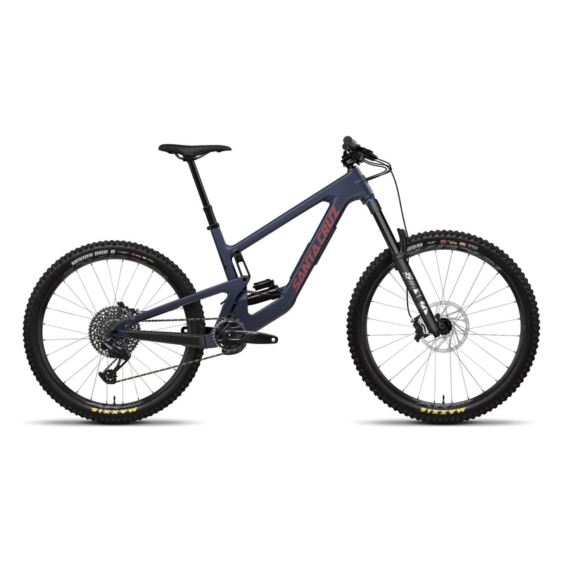 Santa Cruz Nomad Carbon MX – S Kit – Matt Liquid Blue – 2024 Matt Liquid Blue Small