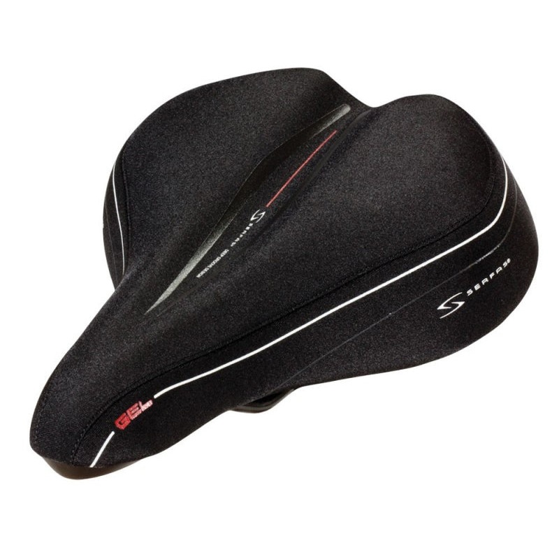Serfas Reactive Gel Saddle – Womens – Black Black