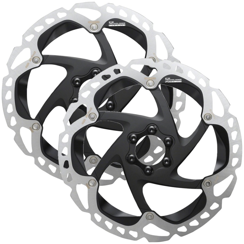 Shimano XTR RT-MT905 203mm 6-Bolt Disc Brake Rotor Bundle High-Performance Heat Dissipation & Stopping Power