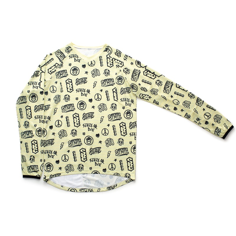 State Bicycle Co. – “Cool S” All-Road Jersey – Long Sleeve Tech-T Small