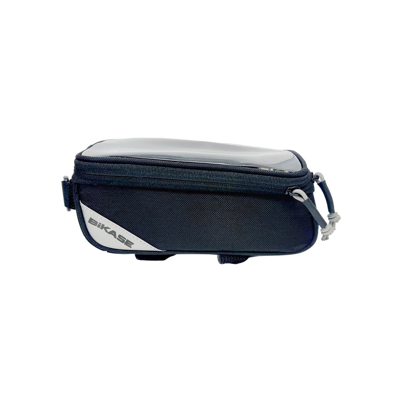 Bikase Beetle 7 XL Top Tube Bag Velcro Straps 7` Phones Black