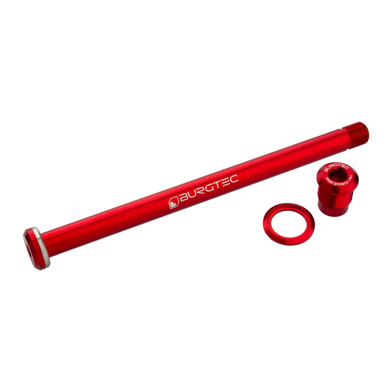 Burgtec Yeti Boost Rear Axle 12x174mm – Race Red