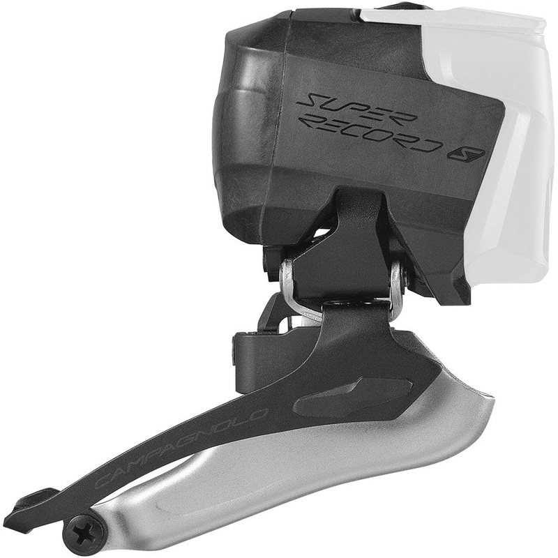 Campagnolo Super Record S Wireless Front Derailleur – 12-Speed Braze-On Battery Sold Separate BLK