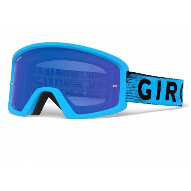 Giro Blok MTB Goggle – Blue Hypnotic Cobalt-Clear Blue Hypnotic Cobalt – Clear