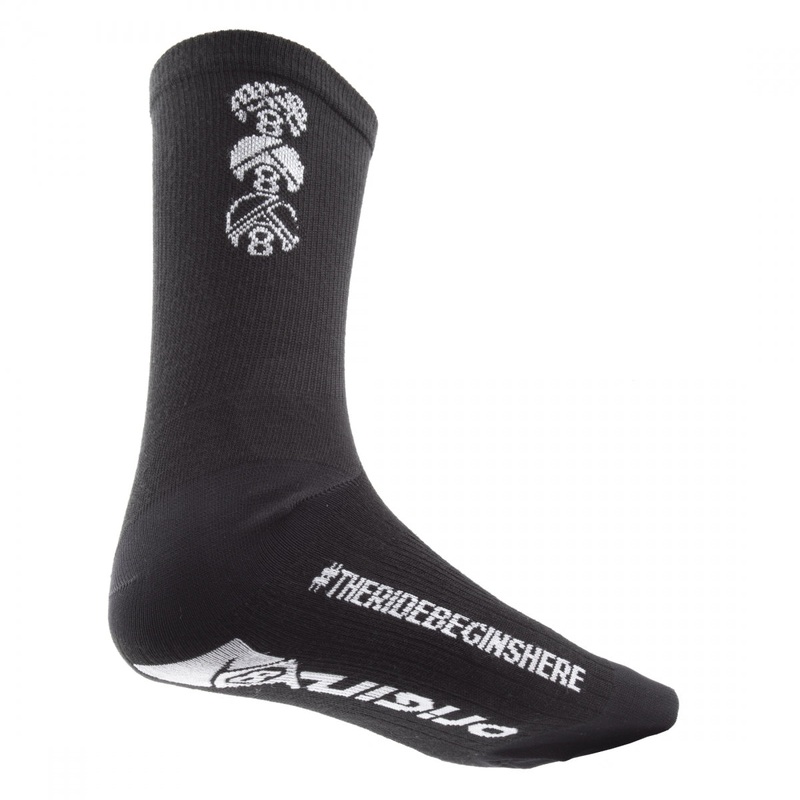 High-Performance Origin8 Hi-Fi Cycling Socks  Breathable, Moisture-Wicking, Reinforced Durability, USA-Made Cycling Socks for Men & Women SM/MD