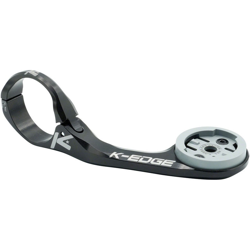 K-EDGE Wahoo MAX XL Computer Mount – 35.0mm Black Anodize