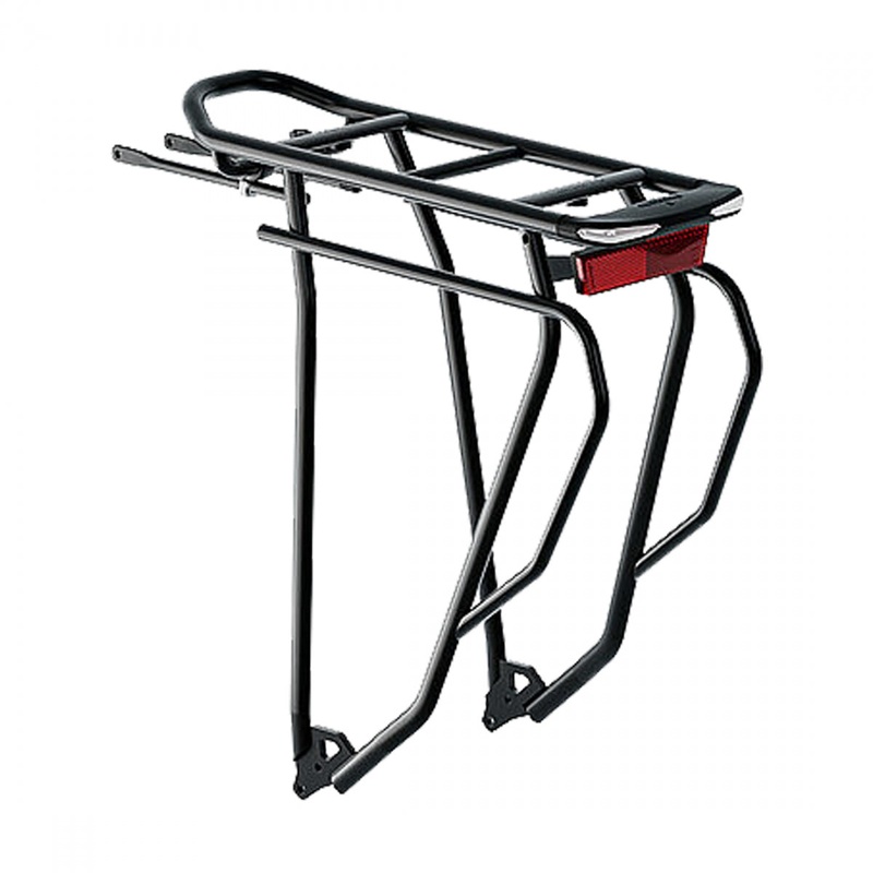 Rear Bike Rack Racktime GleamIT Tour 2.0 Eyelet 700c/29in Black