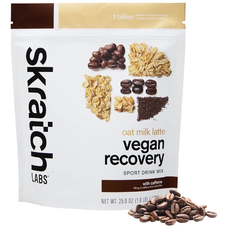 Skratch Labs Recovery Drink Mix – Vegan Oat Milk Latte, 12 serving