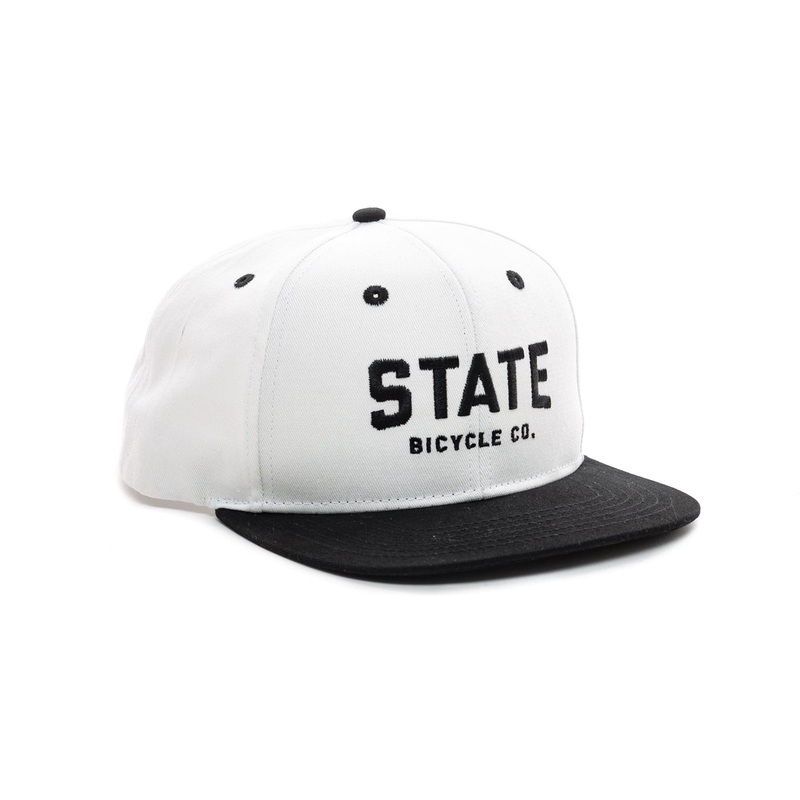 State Bicycle Co. – Cotton Snapback Hat (Off-White)