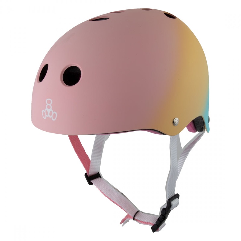 Bike Helmet Triple Eight The Certified Sweatsaver ABS Small/Medium Shaved Ice Fade