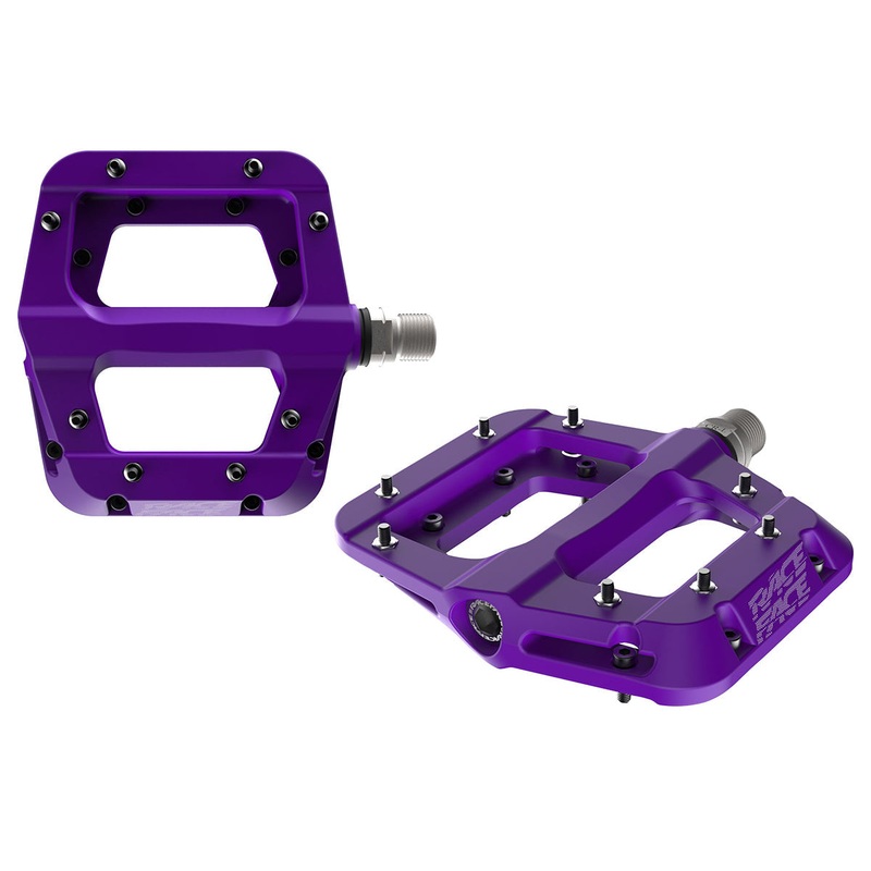 Race Face Chester Flat Pedals – Purple Purple
