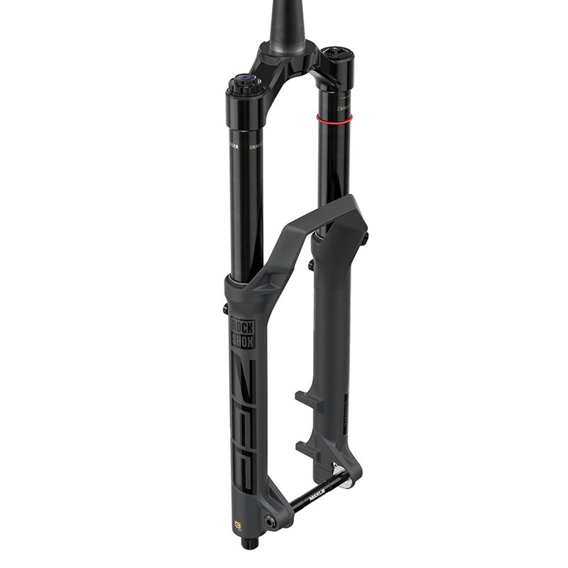 RockShox ZEB Ultimate A3 Suspension Fork, 27.5”, DebonAir+ W/ButterCups, 190mm, 1-1/8”-1.5”, 15x110mm TA, Rake: 44mm,
