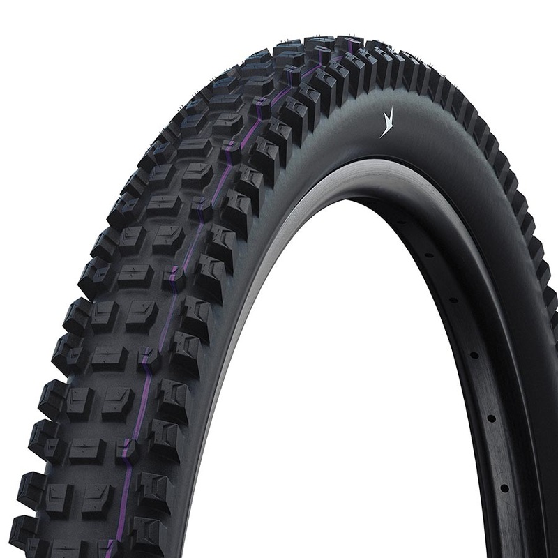 Schwalbe Albert Gravity Pro Mountain Tire, 29″x2.50, Folding, Tubeless Ready, Addix Ultra Soft, Radial, Black 11654591