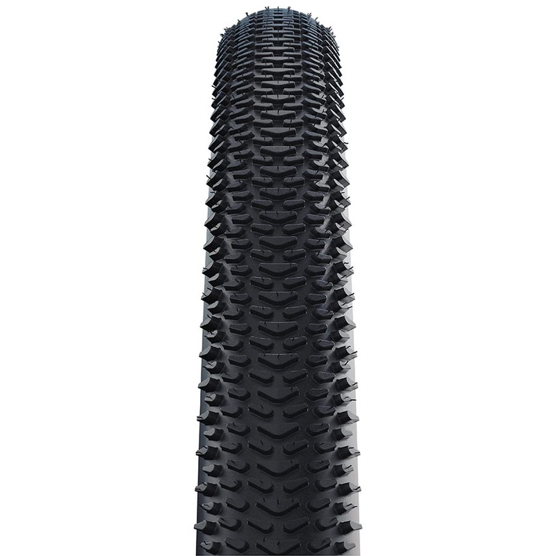 Schwalbe G-One R Pro Gravel Tire, 28”x1.35, Folding, Tubeless Ready, Addix Race, V-Guard, 67TPI, Transparent Sidewall 11654490.01