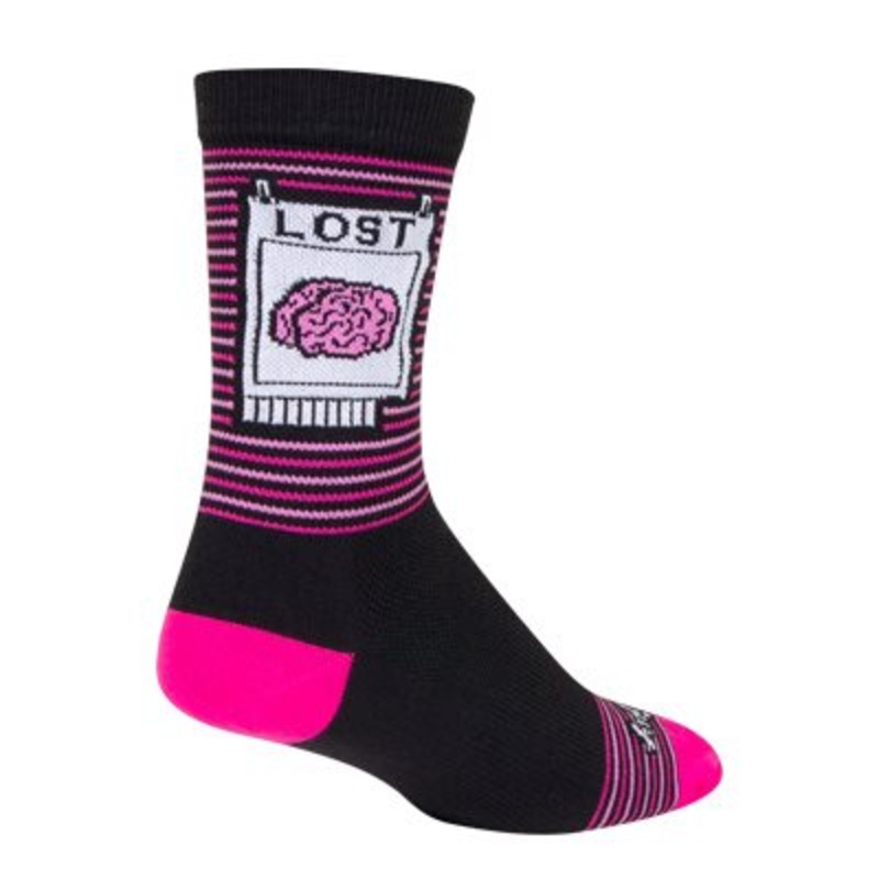 SockGuy 6″ Crew Sock – Missing Missing Large/X-Large